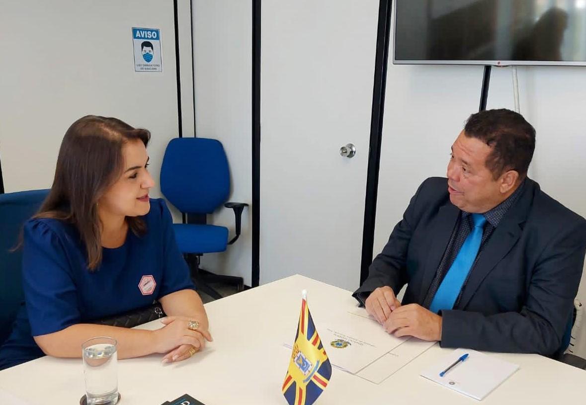 Prefeita Adriane Lopes busca recursos em Brasília para viabilizar obras e aquisição de equipamentos para Saúde da Capital. Prefeita Adriane Lopes busca recursos em Brasília para viabilizar obras e aquisição de equipamentos para Saúde da Capital.