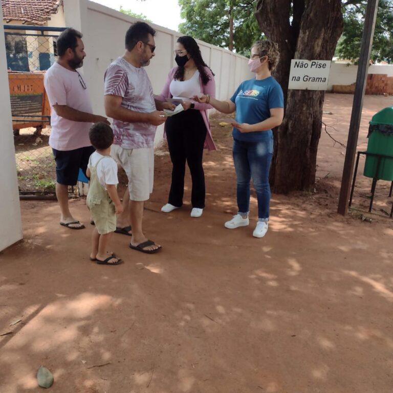 Prefeitura realiza ação para combater trabalho infantil no período de Finados. Prefeitura realiza ação para combater trabalho infantil no período de Finados.