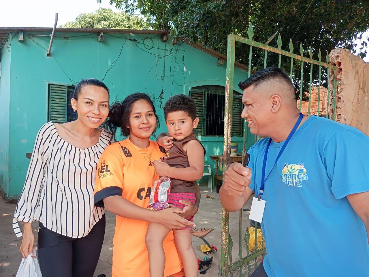 Equipes do Programa Criança Feliz recebem visita de técnicos da Secretaria de Assistência Social de MS. Equipes do Programa Criança Feliz recebem visita de técnicos da Secretaria de Assistência Social de MS.