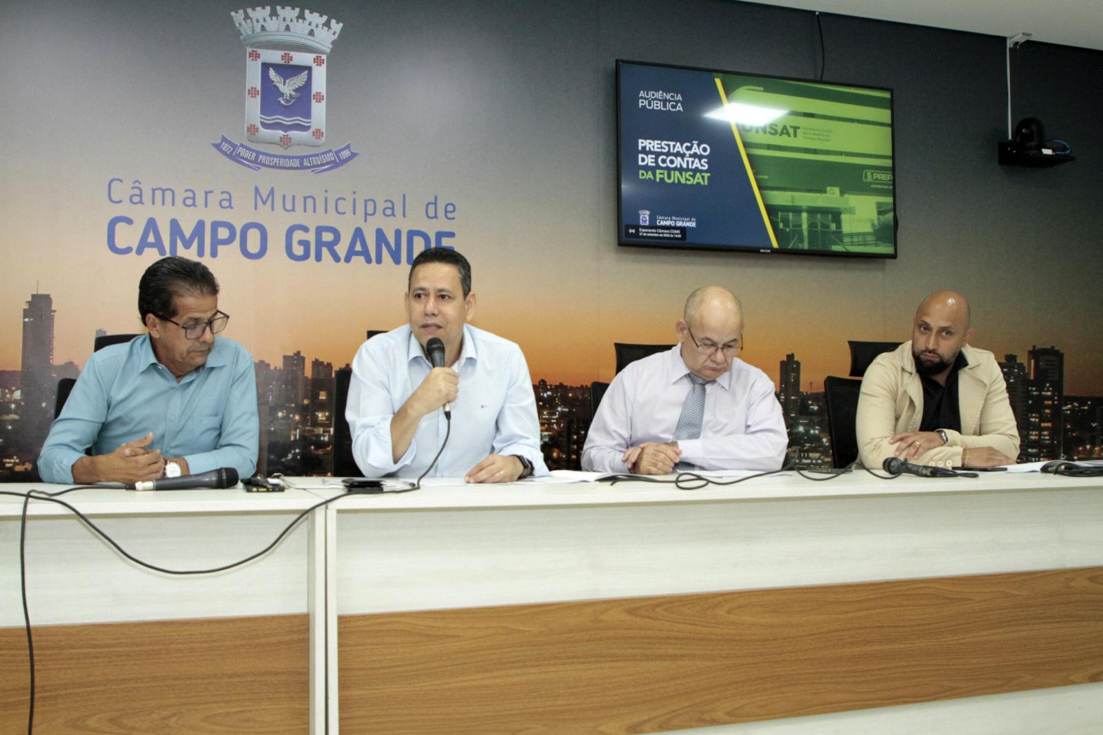 Diretor da Funsat apresenta resultados do programa de inclusão ao mercado de trabalho em audiência.