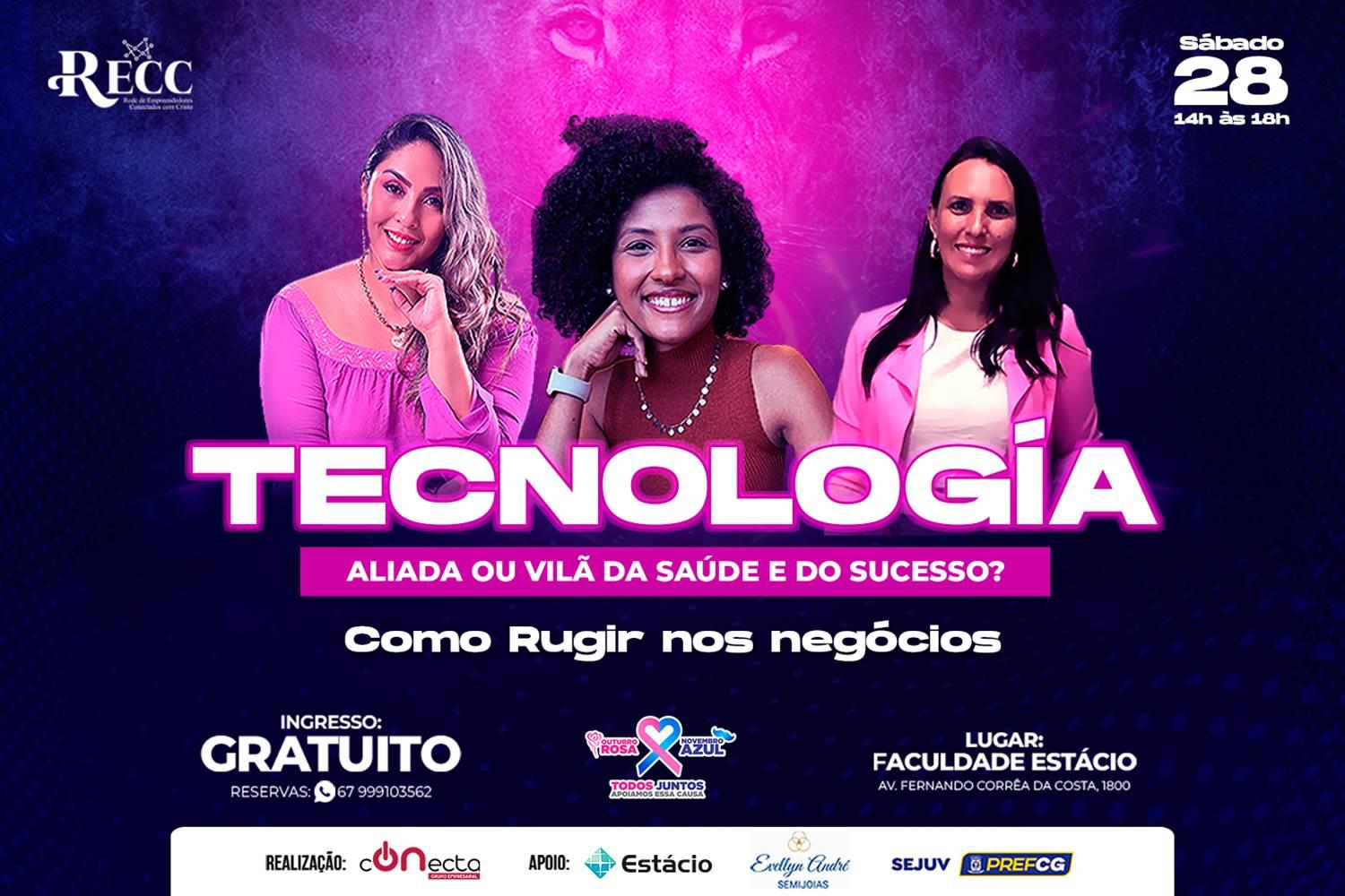 Evento gratuito promete abordar tecnologia e empreendedorismo na Capital.