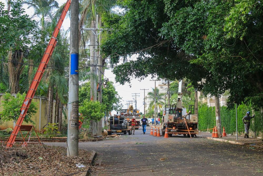 Moradores do Monte Castelo elogiam agilidade da Prefeitura na recuperação dos estragos após temporal.