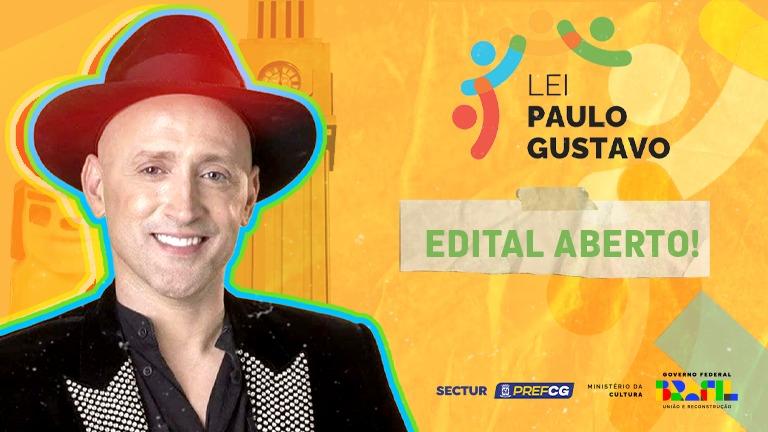 Prefeitura lança edital para seleção de projetos de “Demais Áreas Culturais” da Lei Paulo Gustavo.