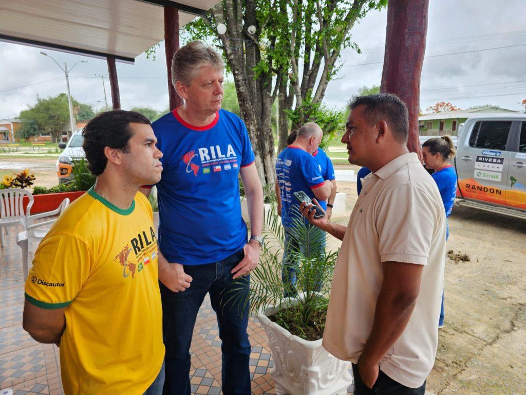 Expedição da Rila visita municipios e obras da ponte da Rota Bioceânica do lado paraguaio. Expedição da Rila visita municipios e obras da ponte da Rota Bioceânica do lado paraguaio.