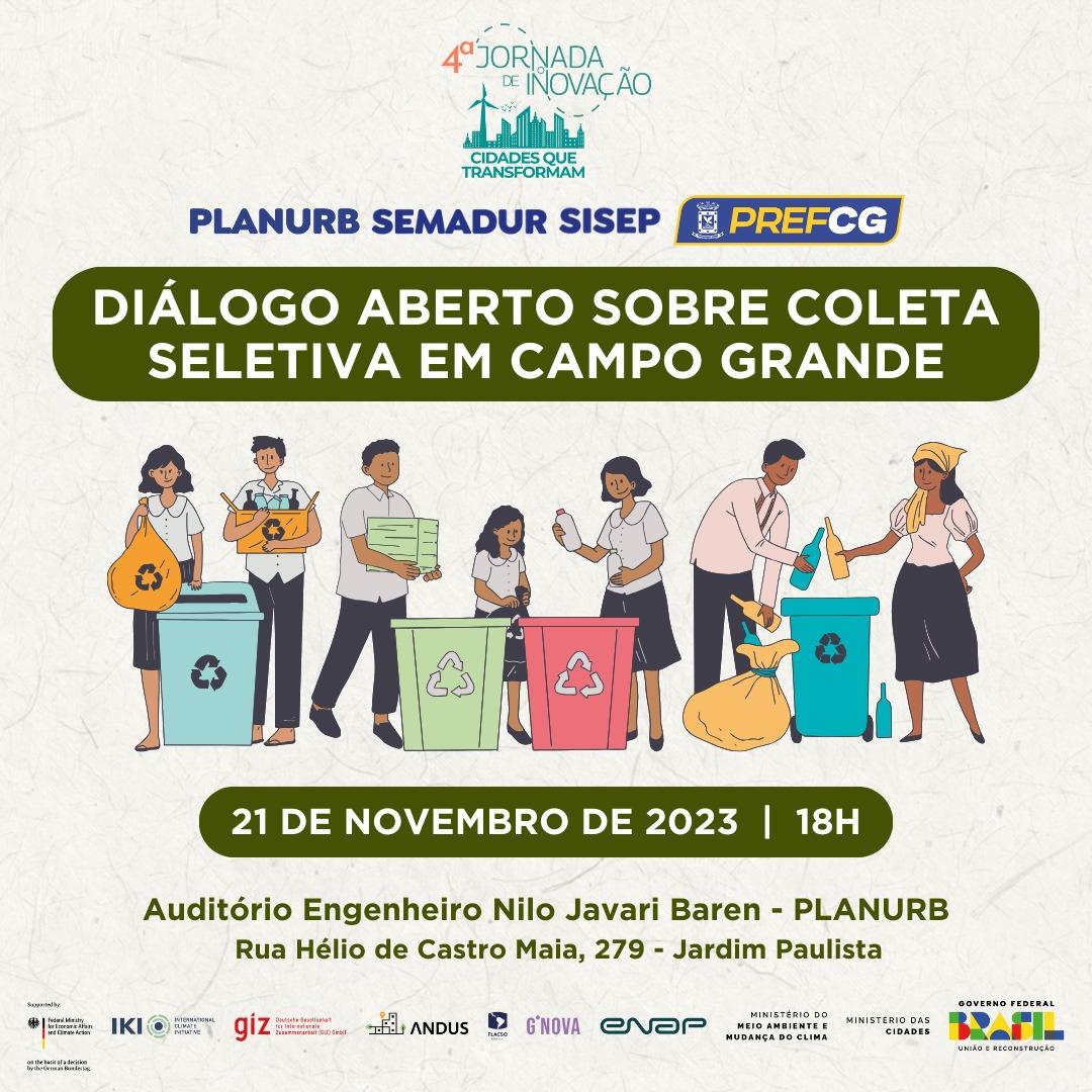 Campo Grande recebe Ministério das Cidades e GIZ para visita técnica.
