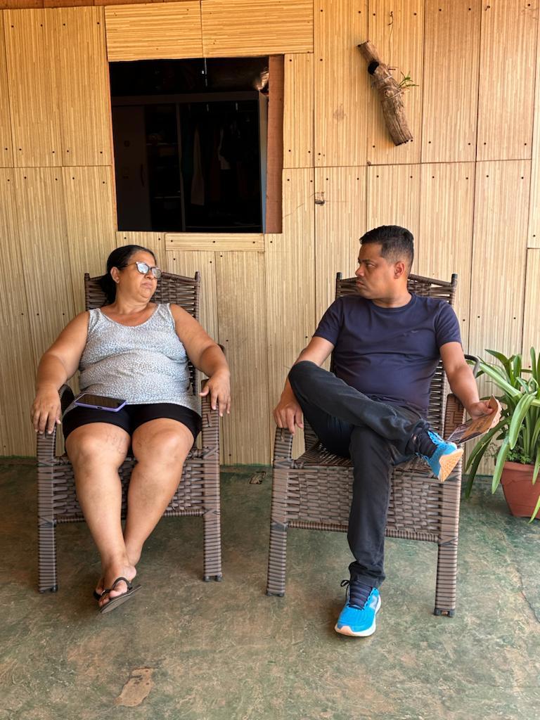 Professor Riverton visita bairros e conversa com moradores das regiões Prosa e Segredo.