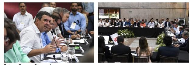 Contrato de gestão: secretarias estaduais cumprem 92% dos projetos, resultado positivo no primeiro ano. Contrato de gestão: secretarias estaduais cumprem 92% dos projetos, resultado positivo no primeiro ano.