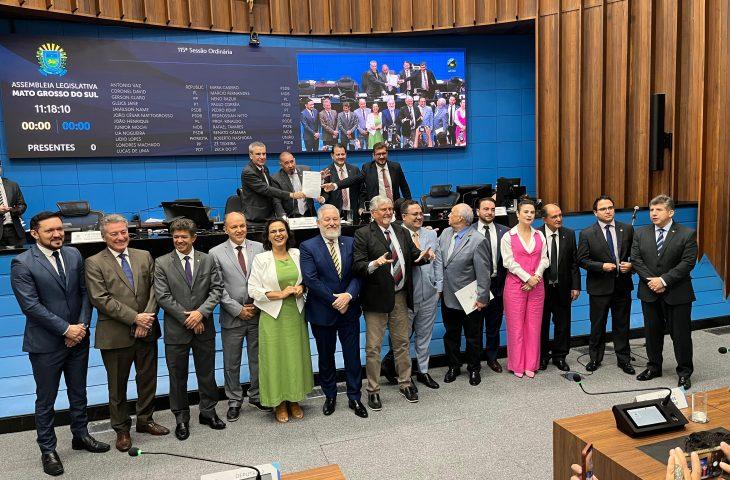 Assembleia aprova redação final da Lei do Pantanal e projeto é encaminhado para sanção do Governo. Assembleia aprova redação final da Lei do Pantanal e projeto é encaminhado para sanção do Governo.