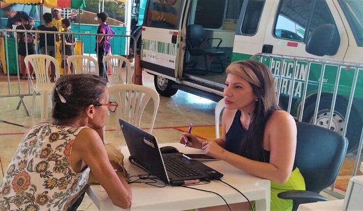 Atendimento do ‘Procon na Rua’ acontece neste sábado no bairro Vida Nova. Atendimento do ‘Procon na Rua’ acontece neste sábado no bairro Vida Nova.