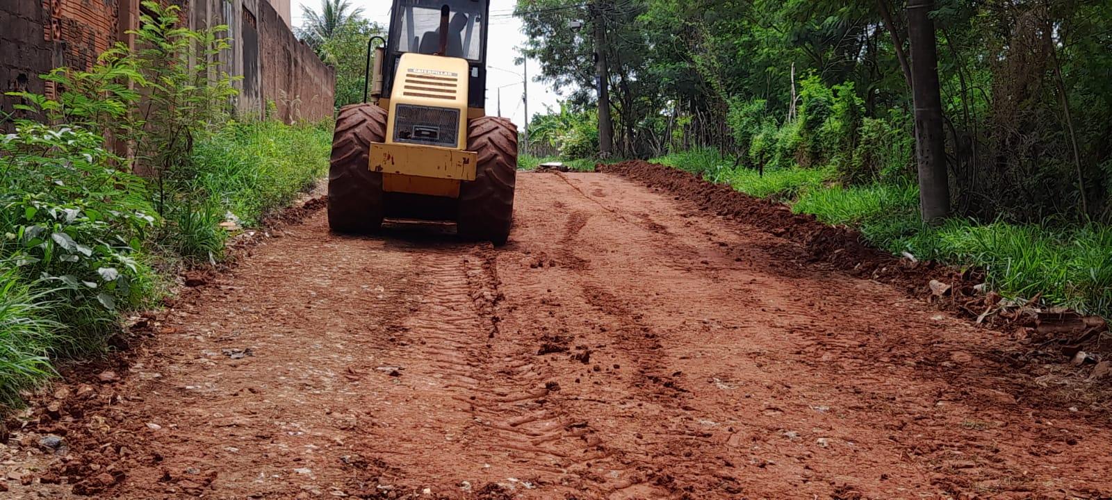 Pedido Atendido: Vereador Tiago Vargas prioriza a melhoria de rua no Bairro Jardim Batistão.