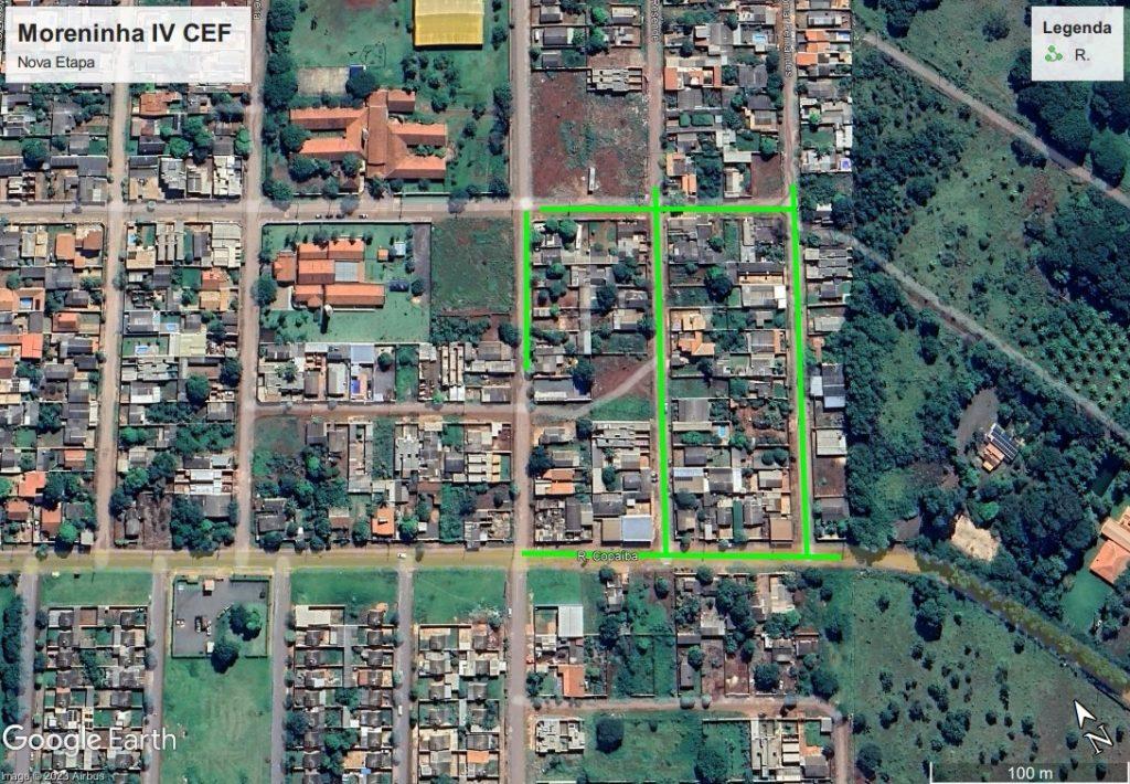 Governo do Estado vai fazer nova etapa de asfalto nas ruas da Moreninha IV. Governo do Estado vai fazer nova etapa de asfalto nas ruas da Moreninha IV.
