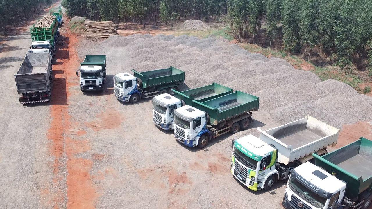 Rodar Bem MS: programa estadual melhora estradas ainda não pavimentadas. Rodar Bem MS: programa estadual melhora estradas ainda não pavimentadas.