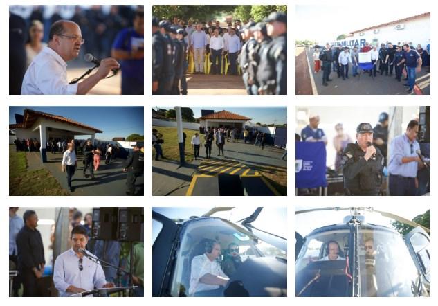 Distrito de Itahum conta nova sede da Polícia Militar e escola reformada por R$ 5 milhões. Distrito de Itahum conta nova sede da Polícia Militar e escola reformada por R$ 5 milhões.