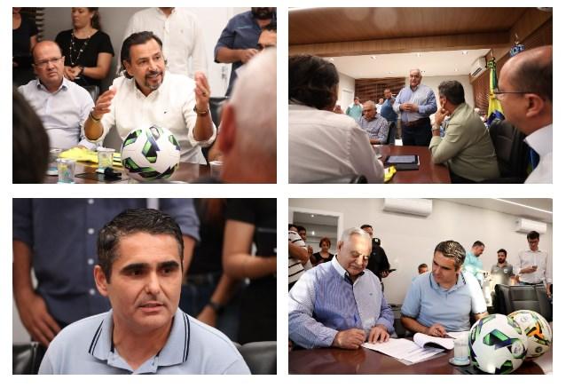 Com apoio 20% maior, Governo de MS garante fortalecimento de clubes e do Estadual 2024. Com apoio 20% maior, Governo de MS garante fortalecimento de clubes e do Estadual 2024.