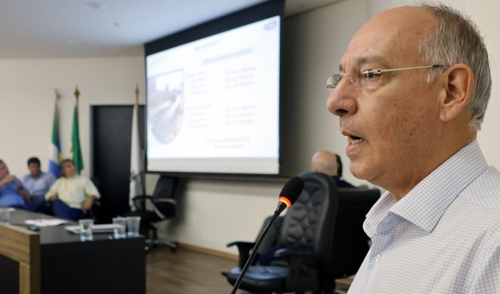Governo de Mato Grosso do Sul anuncia R$ 966 milhões para infraestrutura urbana em 2024. Governo de Mato Grosso do Sul anuncia R$ 966 milhões para infraestrutura urbana em 2024.