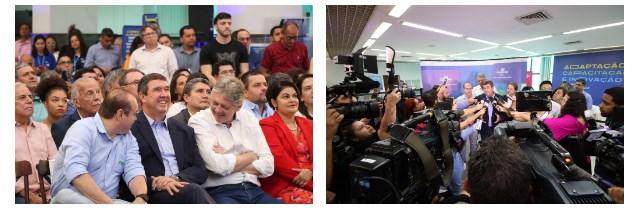 Governo assina convênio para levar capacitação, inovação e sustentabilidade às pequenas empresas. Governo assina convênio para levar capacitação, inovação e sustentabilidade às pequenas empresas.