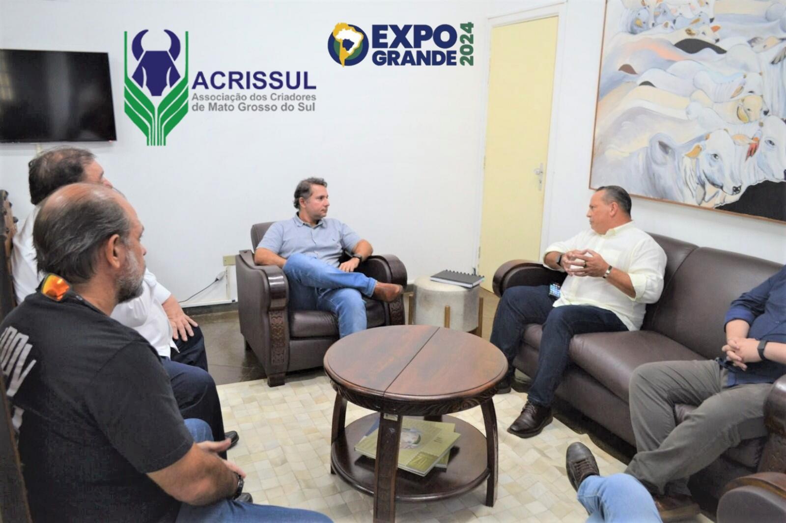 Prefeitura reafirma parceria com a Acrissul e garante espaço na 84ª Expogrande.