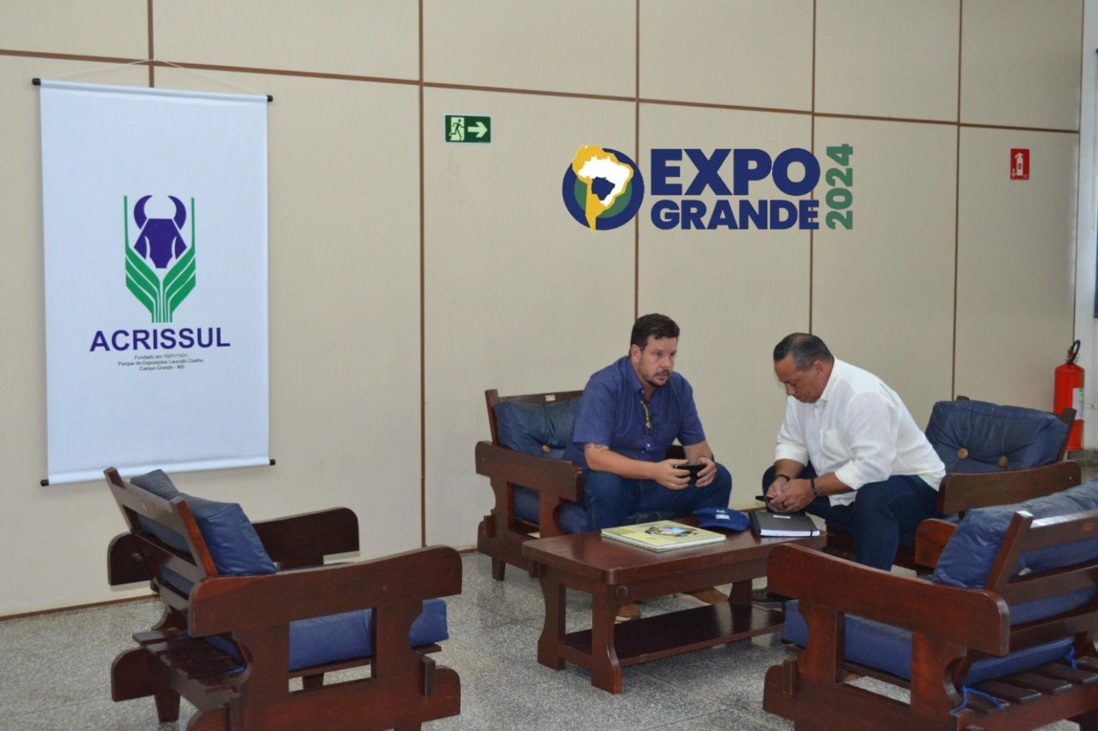 Prefeitura reafirma parceria com a Acrissul e garante espaço na 84ª Expogrande.