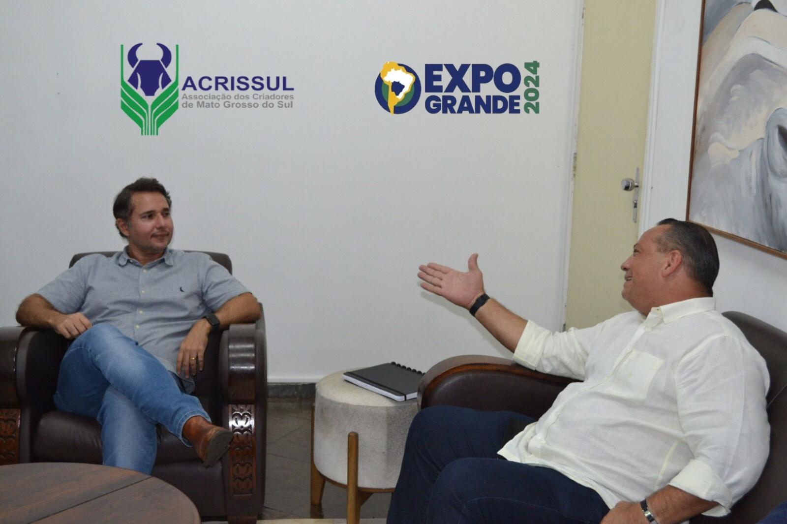 Prefeitura reafirma parceria com a Acrissul e garante espaço na 84ª Expogrande.