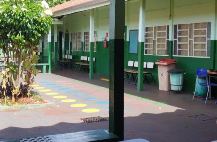 Com investimento de R$ 6,6 milhões, Governo vai reformar unidades escolares de Dourados e Miranda. Com investimento de R$ 6,6 milhões, Governo vai reformar unidades escolares de Dourados e Miranda.
