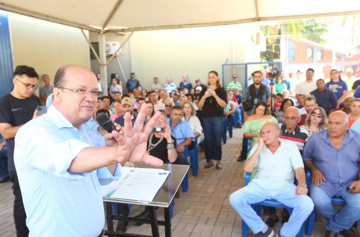 Em maratona por 11 cidades, Governo reforça marca do municipalismo com mais R$ 350 milhões em investimentos. Em maratona por 11 cidades, Governo reforça marca do municipalismo com mais R$ 350 milhões em investimentos.