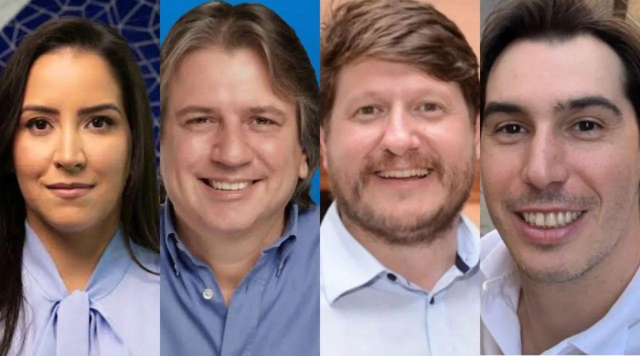 Nardes e Caravina deixam cargos e Peres e Felini devem ser nomeados secretários do Governador Eduardo Riedel. Nardes e Caravina deixam cargos e Peres e Felini devem ser nomeados secretários do Governador Eduardo Riedel.