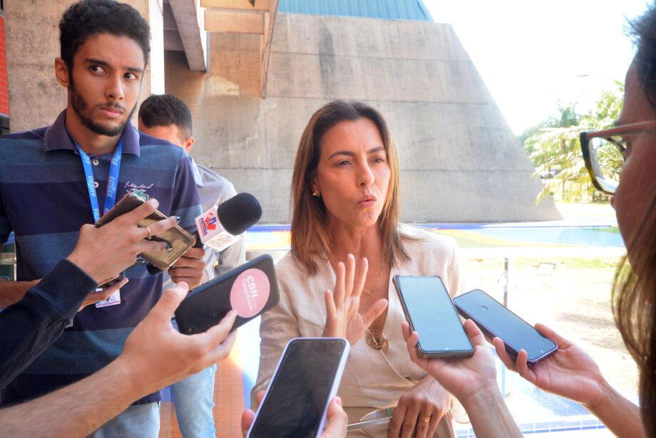 Soraya Thronicke diz que Podemos deve apoiar o PSDB nas eleições de Campo Grande. Soraya Thronicke diz que Podemos deve apoiar o PSDB nas eleições de Campo Grande.