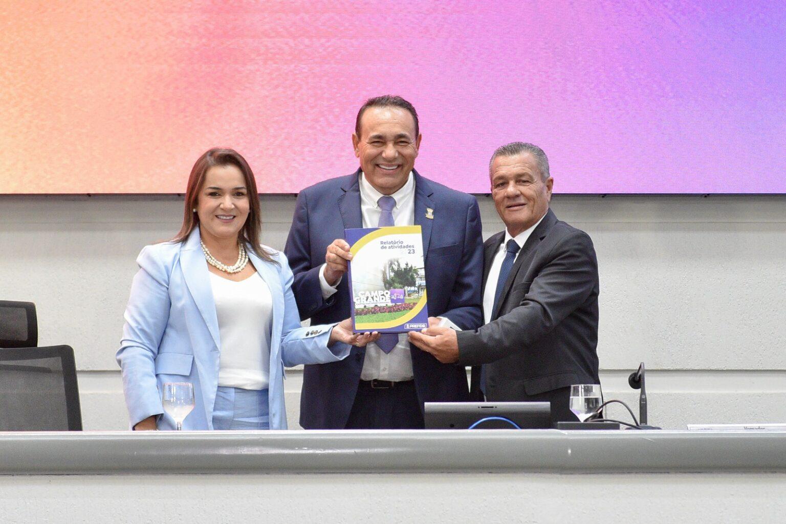 Prefeita Adriane Lopes destaca Compromisso, Oportunidades e Conquistas na abertura do Ano Legislativo em Campo Grande.