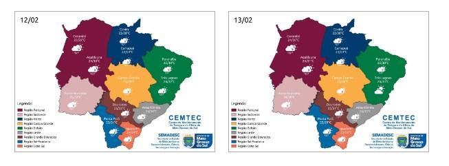 Sol, nebulosidade e possibilidade de chuva são destaque nos dias de Carnaval.  Sol, nebulosidade e possibilidade de chuva são destaque nos dias de Carnaval.