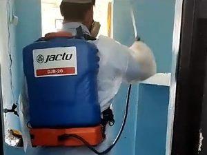 Higienização é ação de rotina na Penitenciária de Dourados para evitar proliferação de doenças. Higienização é ação de rotina na Penitenciária de Dourados para evitar proliferação de doenças.