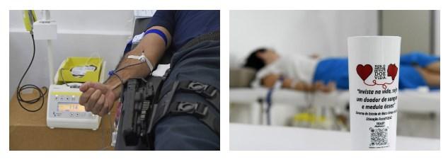 Doação de sangue é gesto de amor ao próximo que pode salvar até quatro vidas. Doação de sangue é gesto de amor ao próximo que pode salvar até quatro vidas.