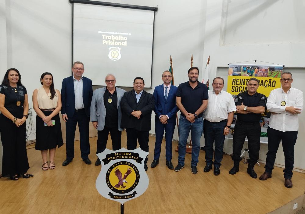 Agepen promove encontro sobre trabalho prisional visando ampliar parcerias e conscientizar sociedade. Agepen promove encontro sobre trabalho prisional visando ampliar parcerias e conscientizar sociedade.