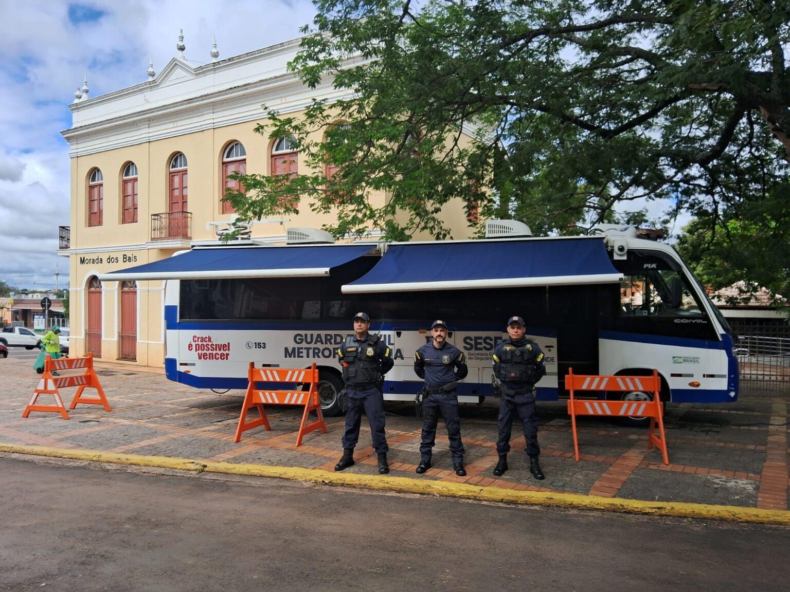 Base Móvel da GCM atende região Central de Campo Grande nesta semana.