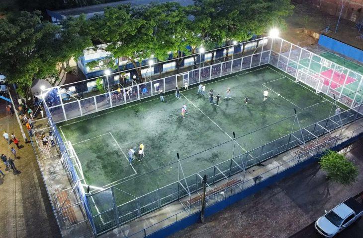 Camapuã recebe nova arena esportiva parte do programa MS Bom de Bola. Camapuã recebe nova arena esportiva parte do programa MS Bom de Bola.