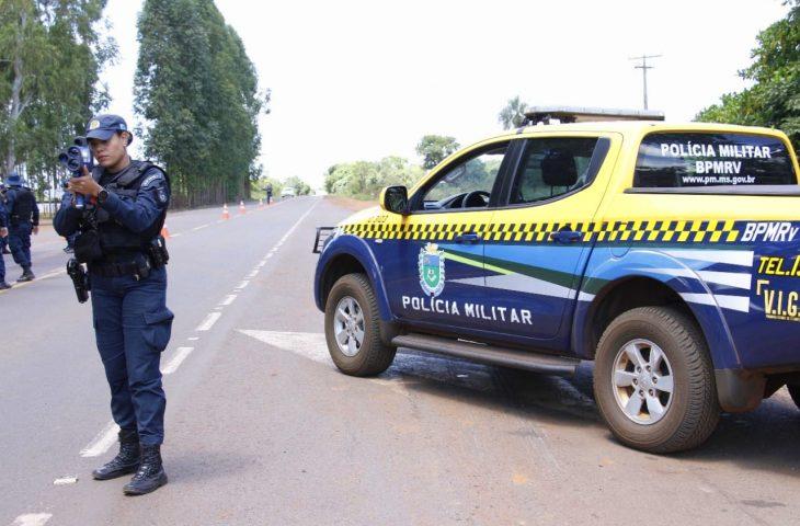 Governo do Estado reforça policiamento em rodovias estaduais de Mato Grosso do Sul.  Governo do Estado reforça policiamento em rodovias estaduais de Mato Grosso do Sul.