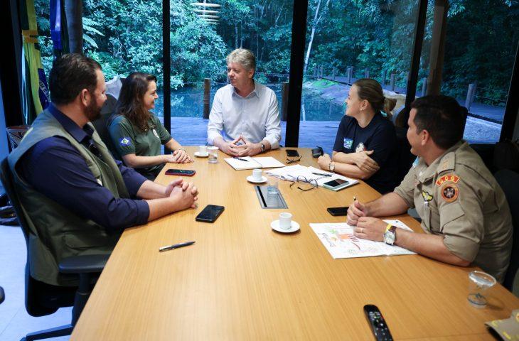 MS e MT farão acordo de cooperação técnica para integrar políticas públicas e ações para tratar do Bioma Pantanal. MS e MT farão acordo de cooperação técnica para integrar políticas públicas e ações para tratar do Bioma Pantanal.