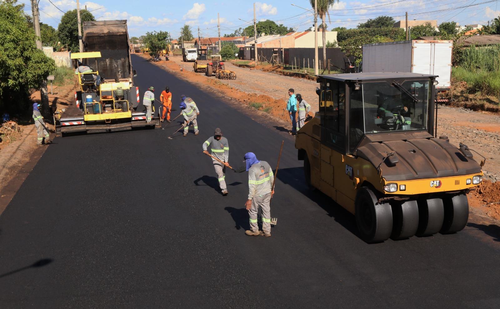 Prefeitura avança com obras estruturantes na Região do Imbirussu.