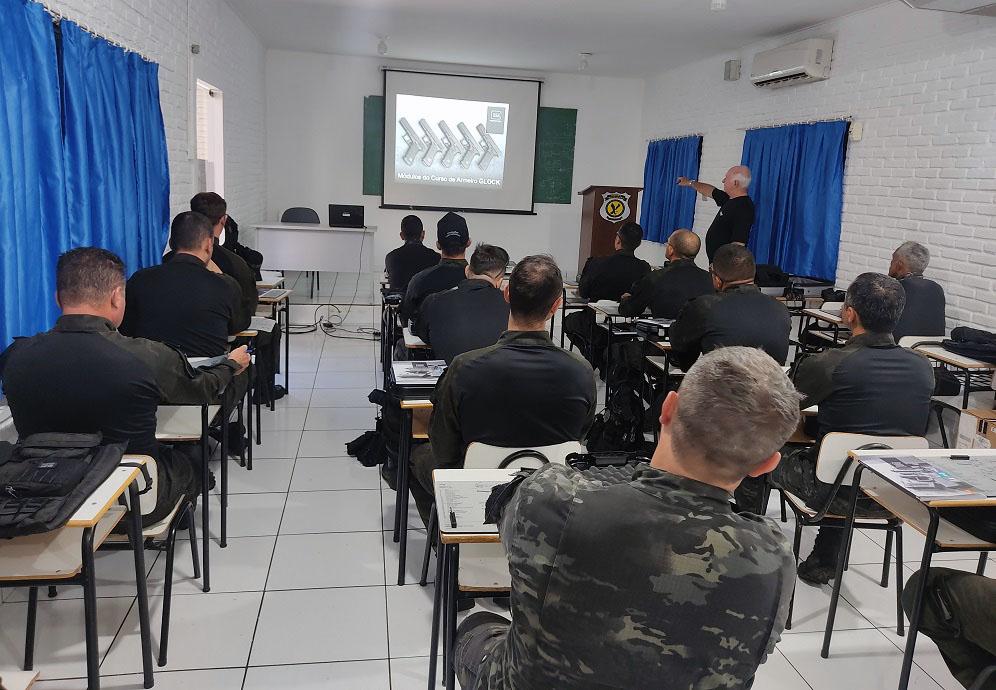 Novas pistolas Glock reforçam segurança pública e ação da Polícia Penal em Mato Grosso do Sul. Novas pistolas Glock reforçam segurança pública e ação da Polícia Penal em Mato Grosso do Sul.