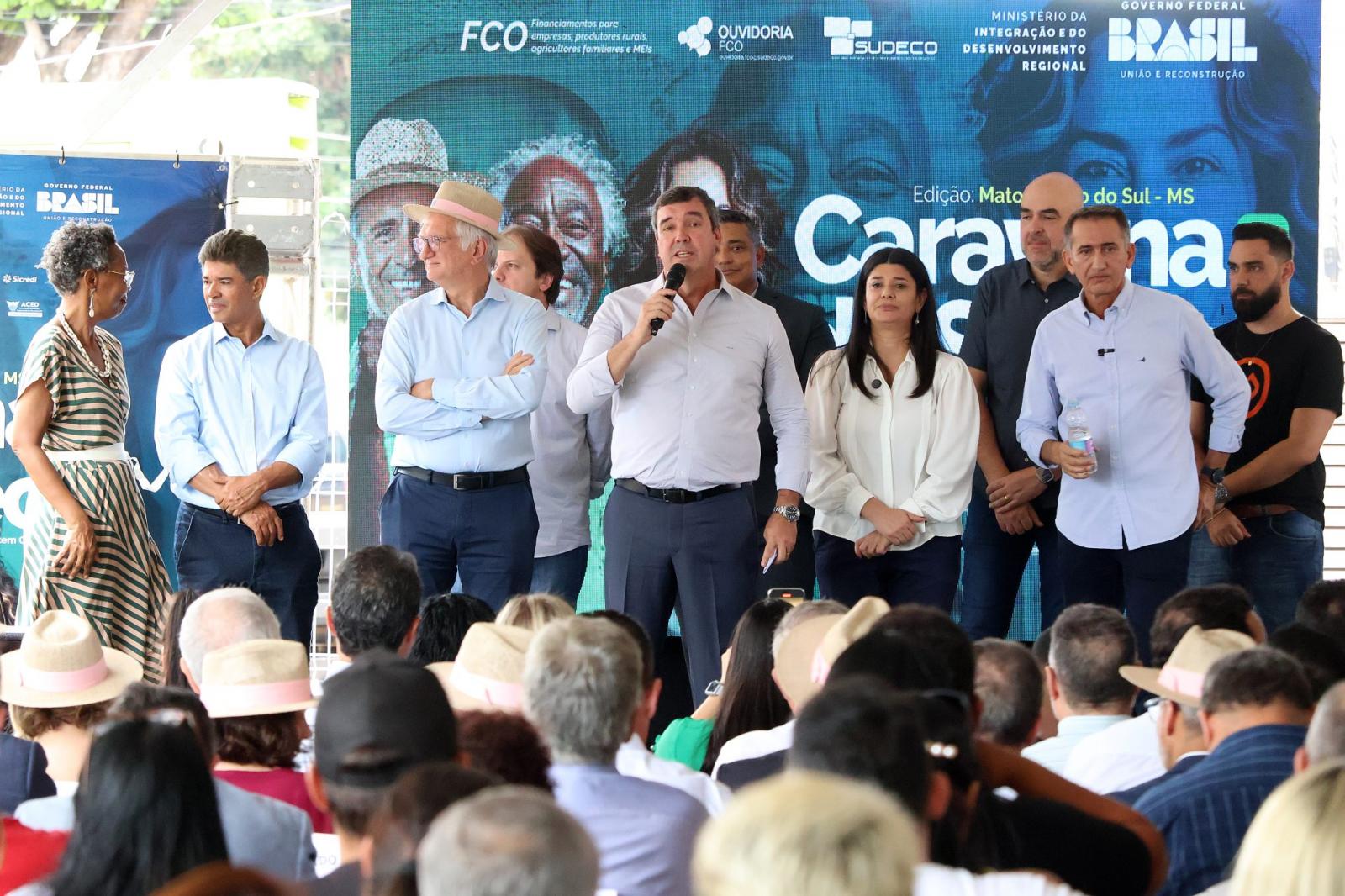 MS recebe a segunda caravana da Sudeco para impulsionar a micro e pequena produção. MS recebe a segunda caravana da Sudeco para impulsionar a micro e pequena produção.