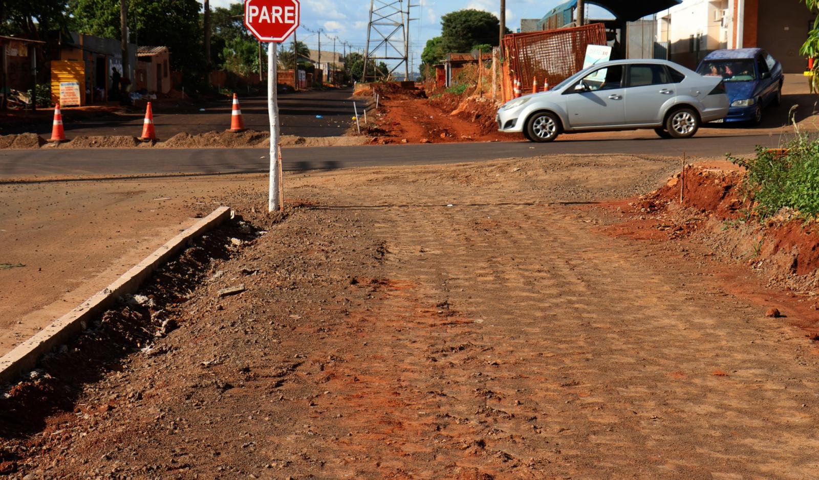 Obras do novo acesso às Moreninhas avançam e 63% dos serviços já estão executados. Obras do novo acesso às Moreninhas avançam e 63% dos serviços já estão executados.
