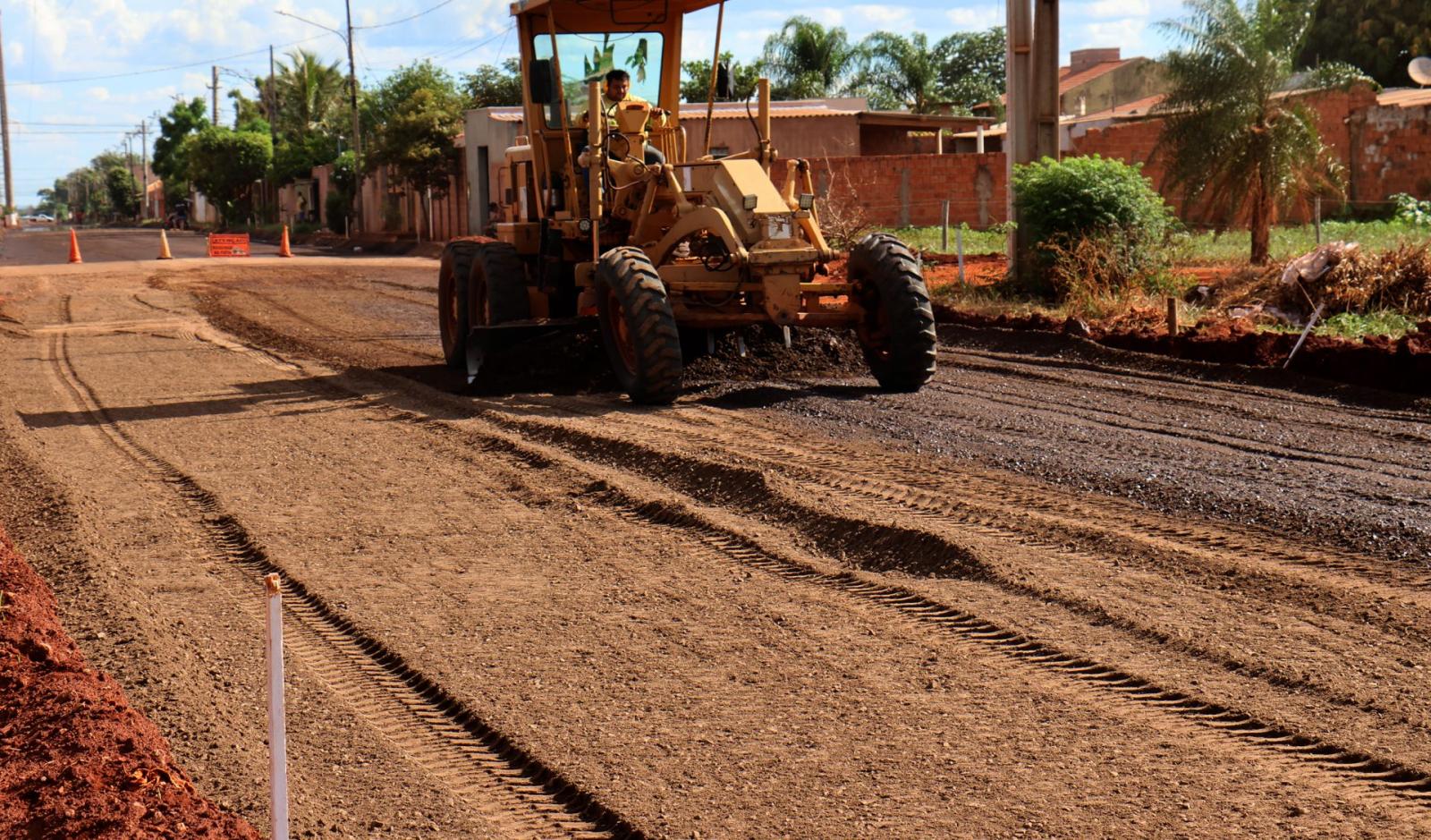 Obras do novo acesso às Moreninhas avançam e 63% dos serviços já estão executados. Obras do novo acesso às Moreninhas avançam e 63% dos serviços já estão executados.