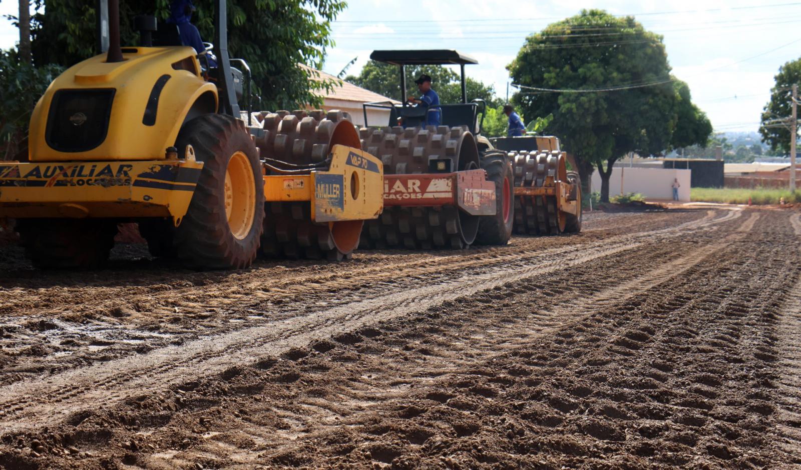 Obras do novo acesso às Moreninhas avançam e 63% dos serviços já estão executados. Obras do novo acesso às Moreninhas avançam e 63% dos serviços já estão executados.