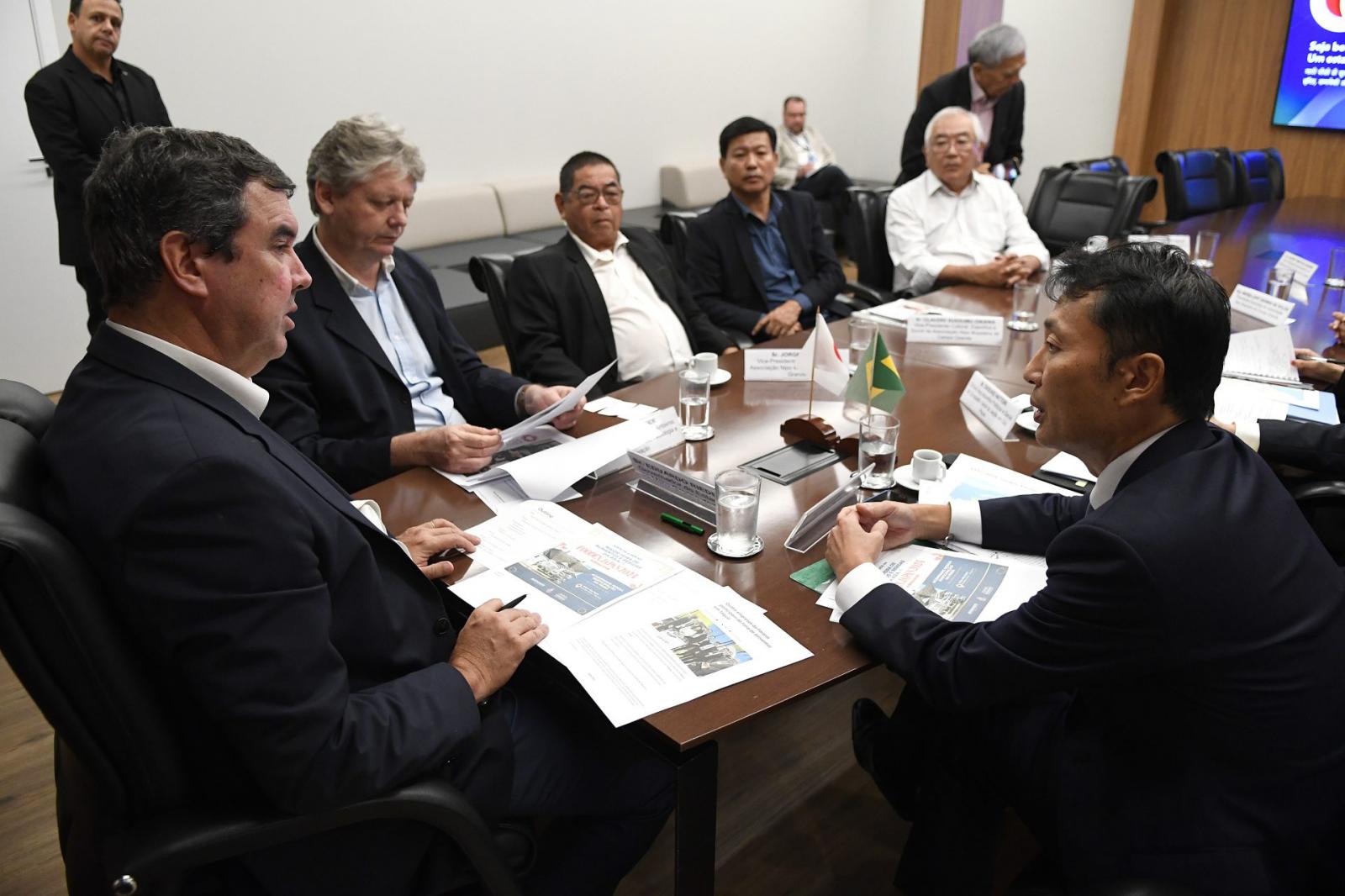 Em visita ao MS, embaixador do Japão oferece oportunidades de negócios em diversas áreas. Em visita ao MS, embaixador do Japão oferece oportunidades de negócios em diversas áreas.