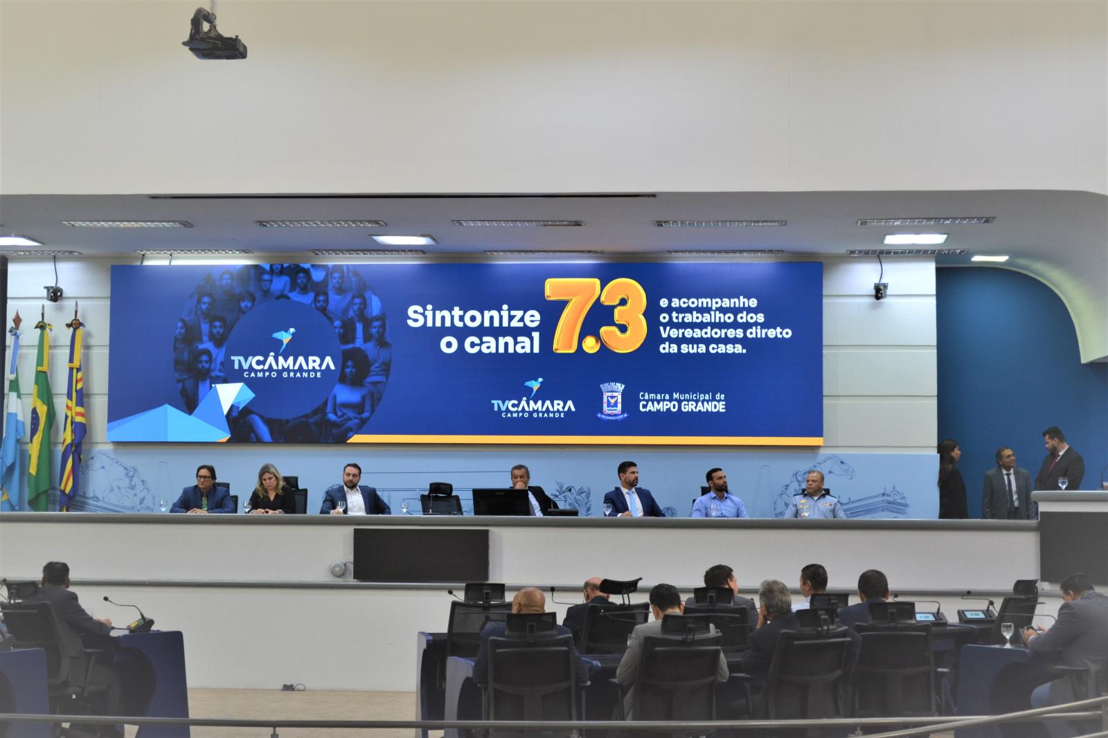 Câmara Municipal dos Vereadores inaugura transmissão em TV aberta na Capital.