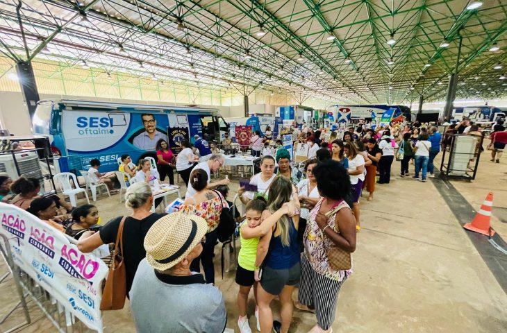 De portões abertos até 16h, Ação Cidadania Para Elas traz garantia de direitos, serviços e autoestima para mulheres. De portões abertos até 16h, Ação Cidadania Para Elas traz garantia de direitos, serviços e autoestima para mulheres.