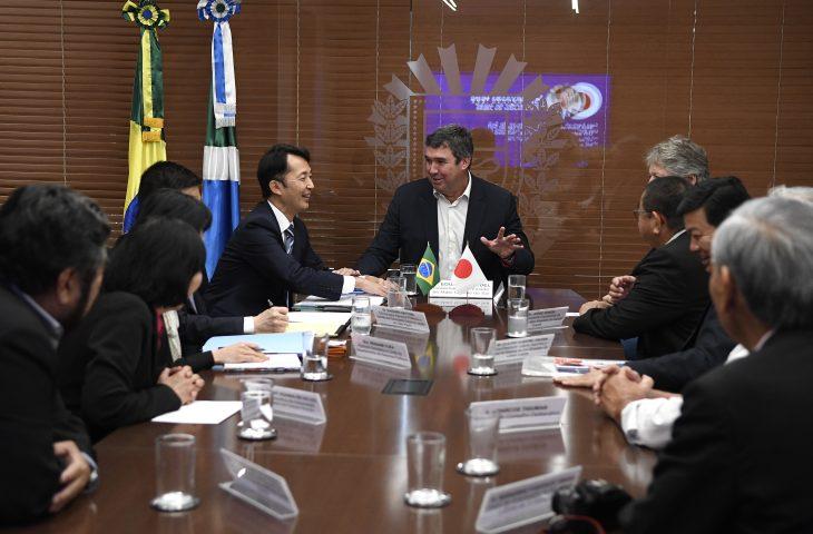 Em visita ao MS, embaixador do Japão oferece oportunidades de negócios em diversas áreas. Em visita ao MS, embaixador do Japão oferece oportunidades de negócios em diversas áreas.