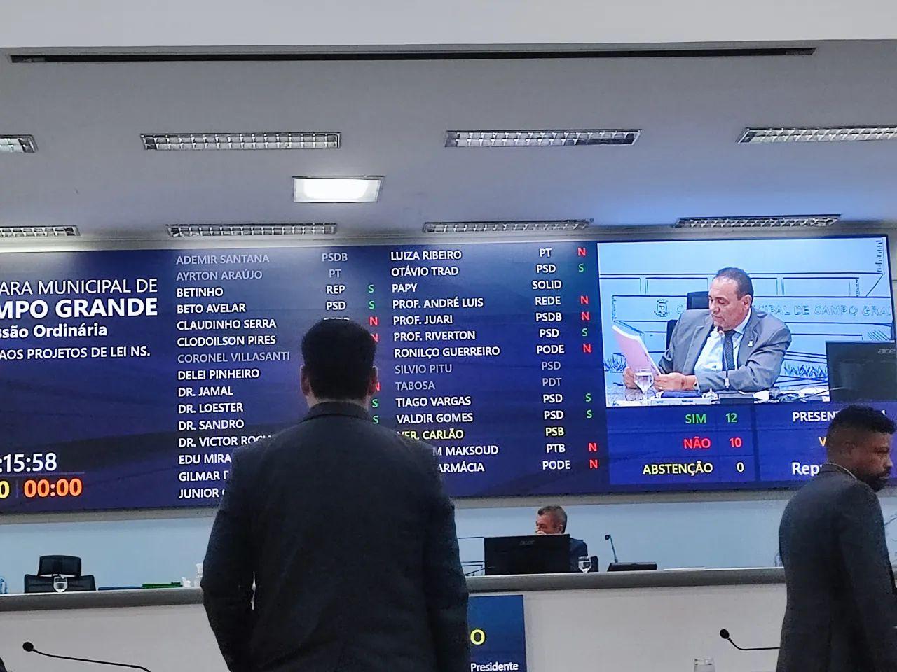 Em votação dividida, vereadores mantêm vetos da prefeitura a projetos do legislativo. Em votação dividida, vereadores mantêm vetos da prefeitura a projetos do legislativo.
