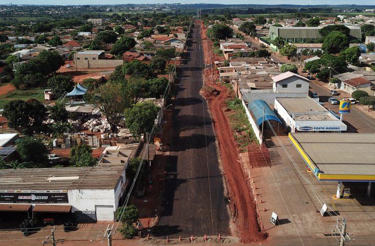 Obras do novo acesso às Moreninhas avançam e 63% dos serviços já estão executados. Obras do novo acesso às Moreninhas avançam e 63% dos serviços já estão executados.