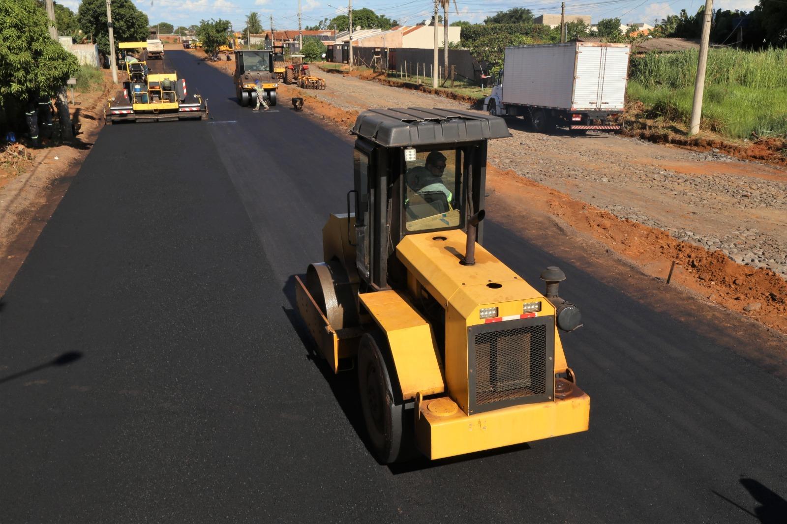 Prefeitura avança com obras estruturantes na Região do Imbirussu.