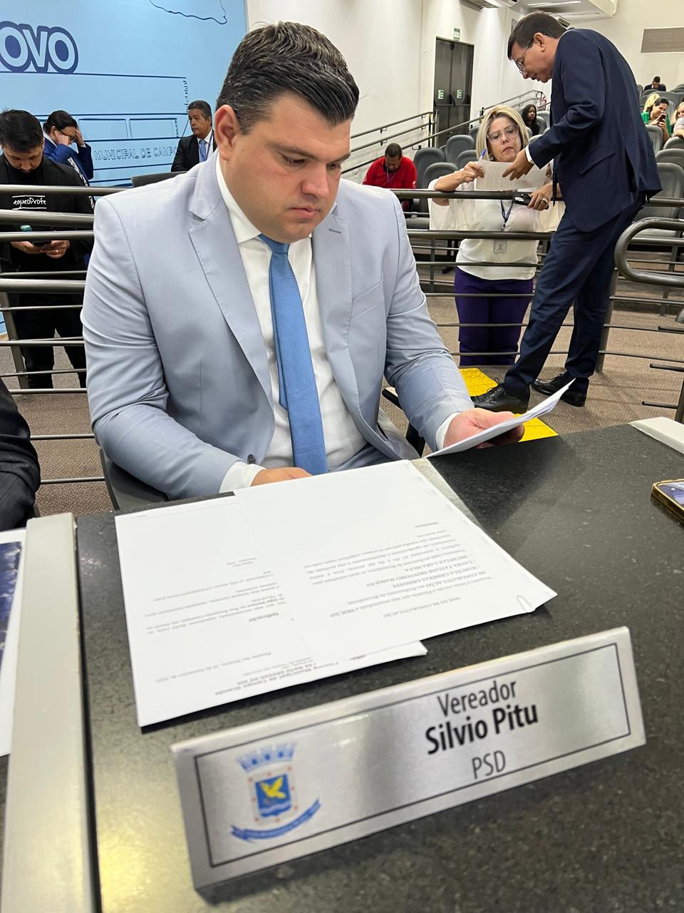 Vereador Silvio Pitu solicita melhorias para as regiões Segredo e Centro.